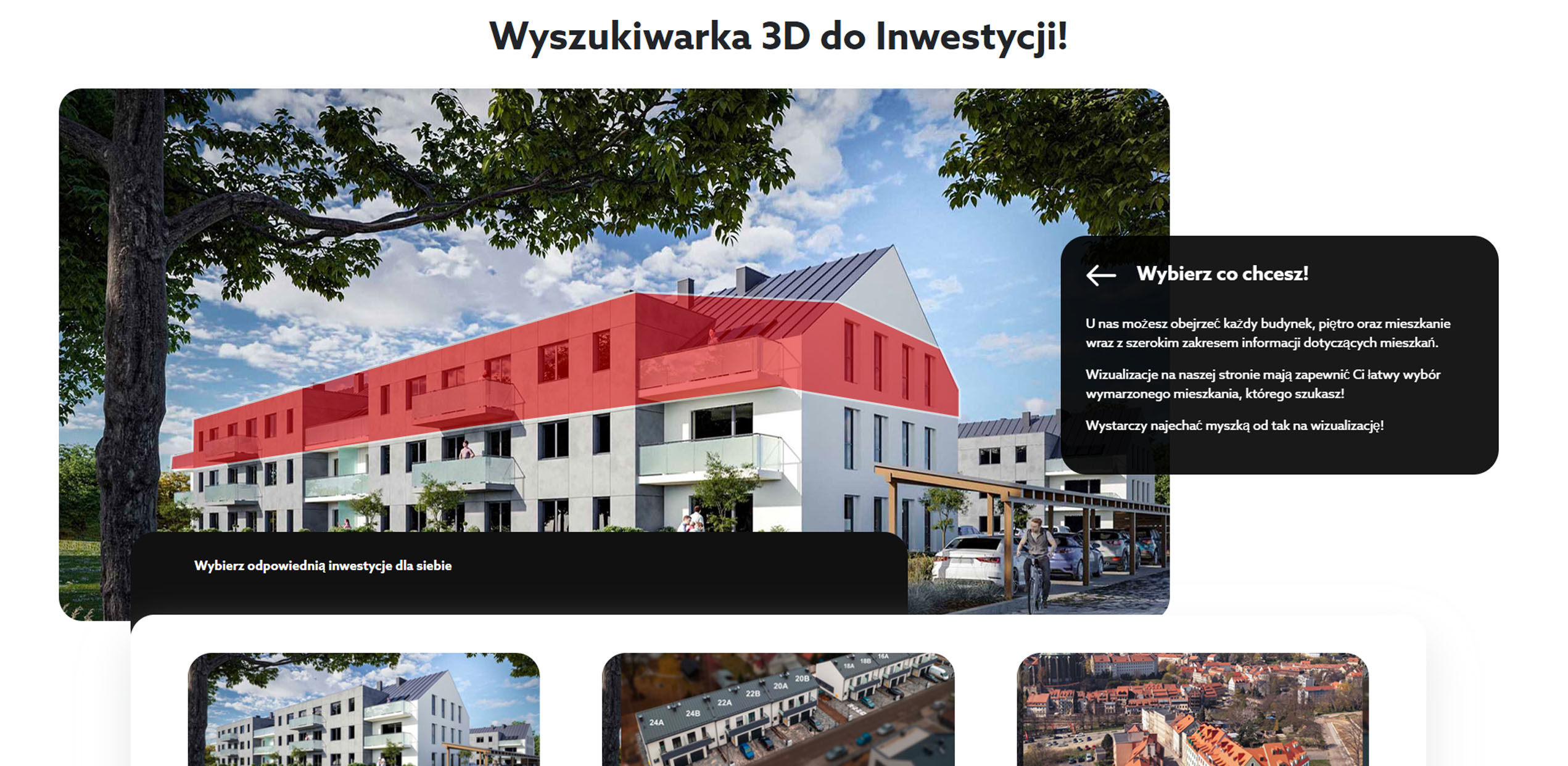 Krupiński nieruchomości szablon graficzny